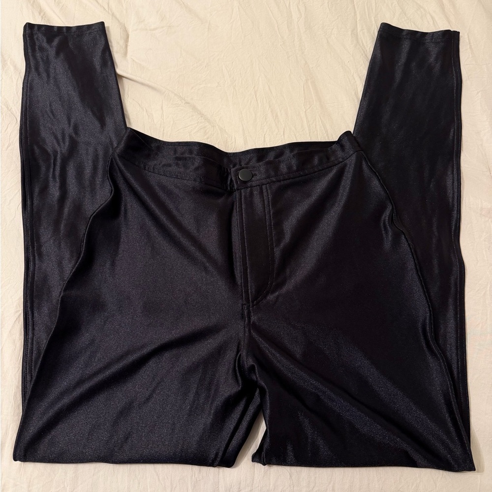 American Apparel High Waisted Leggings - Disco Pants